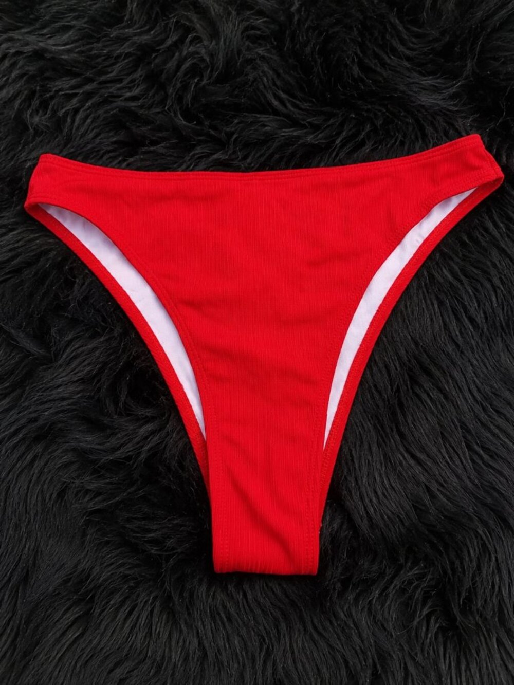 NEW M Women's Red Bikini Bottom Bathing Suit Beach Pool Swimming Swimsuit
